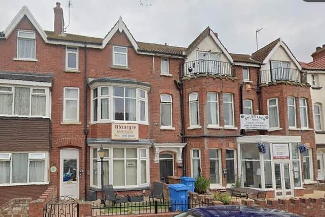 The Blantyre Guest House and Spinnaker Hotel on Pembroke Terrace in Bridlington. Photo: Google Maps