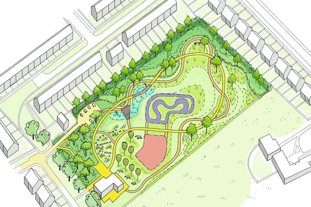 Proposed site plan