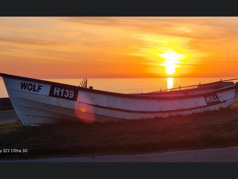 A stunning sunset sent in by a Bridlington reader.