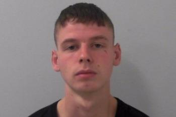 Bailey George Samuel Townend, 21, is is wanted on recall to prison