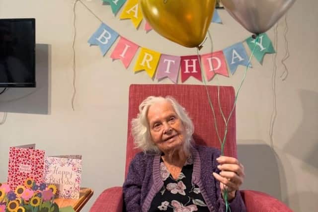 Whitby Court resident Irene celebrates her 103rd birthday.