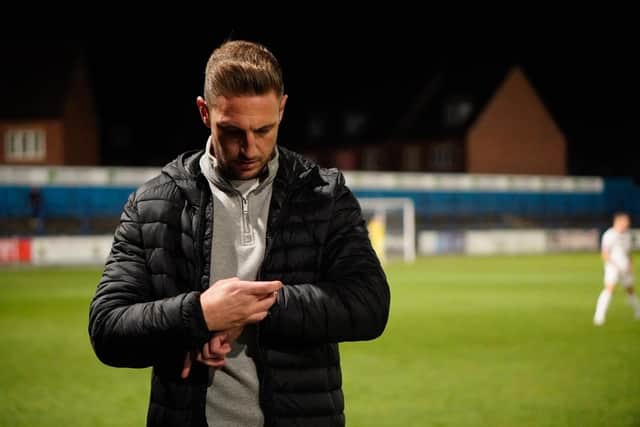 Blues boss Gary Liddle. Photo by Paul Connolly