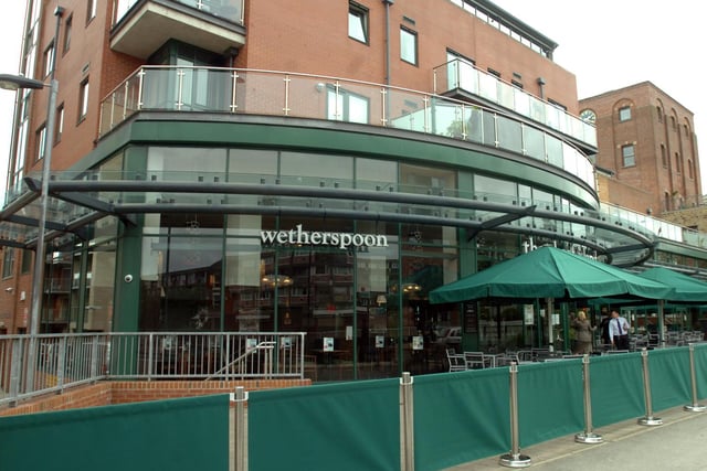 The Sheaf Island Wetherspoon's pub on the site of the old Ward's Brewery, Ecclesall Road.