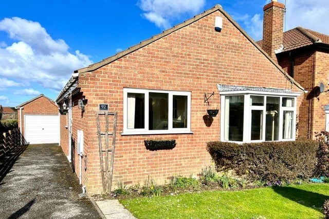 This three bedroom and one bathroom detached bungalow is for sale with Colin Ellis Property Services at a guide price of £240,000