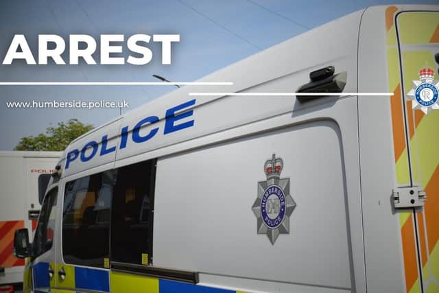 A man arrested in Lissett by Humberside Police’s roads team officers.