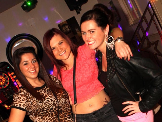 Maria, Leanne and Lauren looking fabulous in Red Square.