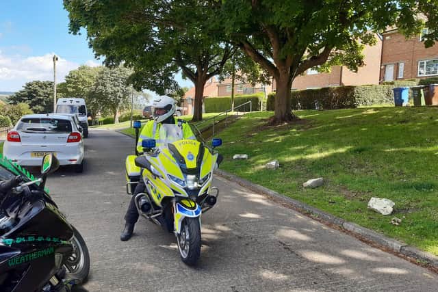 Around 50 officers were involved in the operation. Courtesy Anttoni Numminen