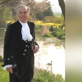 Mark Evans, pictured as the High Sheriff of North Yorkshire.