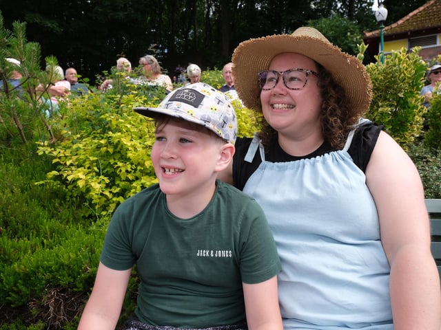 Enjoying the show