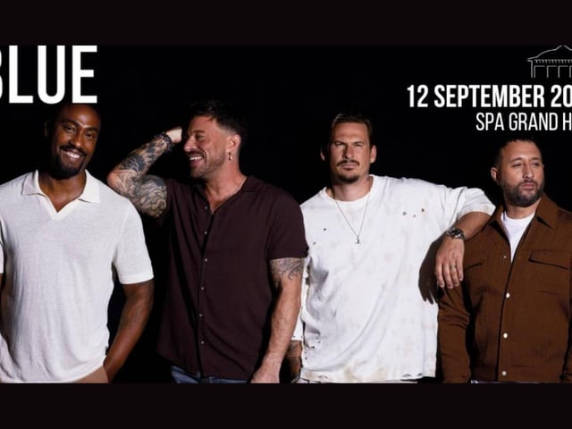 Blue are performing at Scarborough Spa on September 12.  Antony Costa, Duncan James, Lee Ryan and Simon Webbe more widely known as Blue have sold 15 million records worldwide. In the UK they’ve had 3 number 1 albums, 10 top 10 singles (including 3 number 1’s), won Brit and MTV Asia Awards and sung with Elton John and Stevie Wonder.