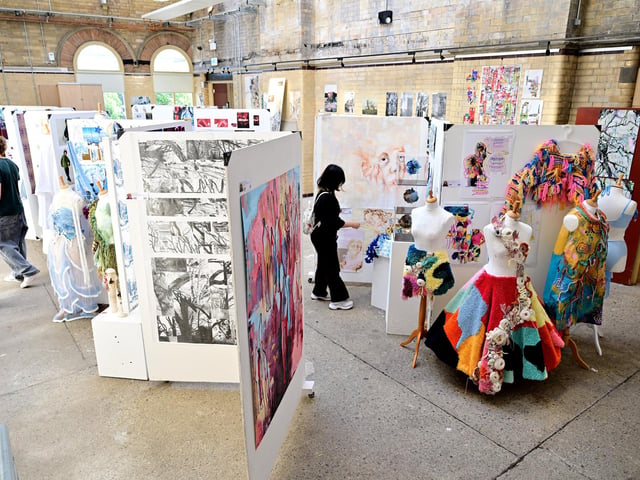 The exhibition was a fantastic spectacle.