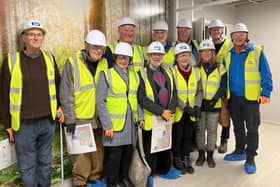 Pictured are members of the Rotary Club of Scarborough on their recent visit to the new facility at Scarborough Hospital