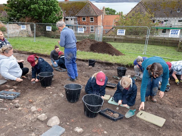 The Big Dig at Paradise - working away