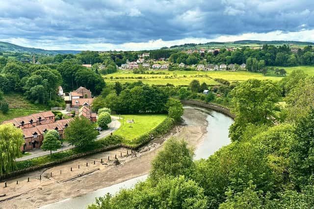 View towards Ruswarp from Larpool Viaduct.