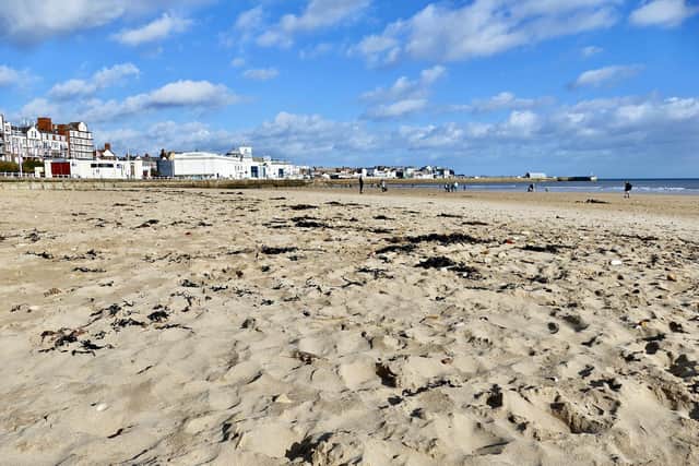 The golden sands at Bridlington, by Aled Jones.
