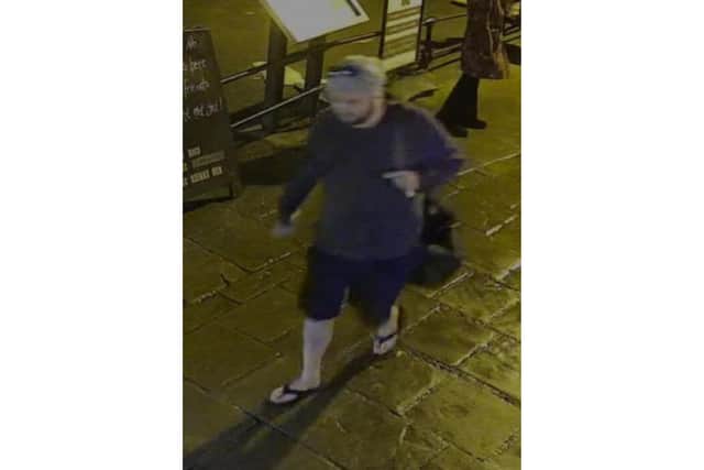 Police have released an image of a man they would like to speak to in connection with the incidents