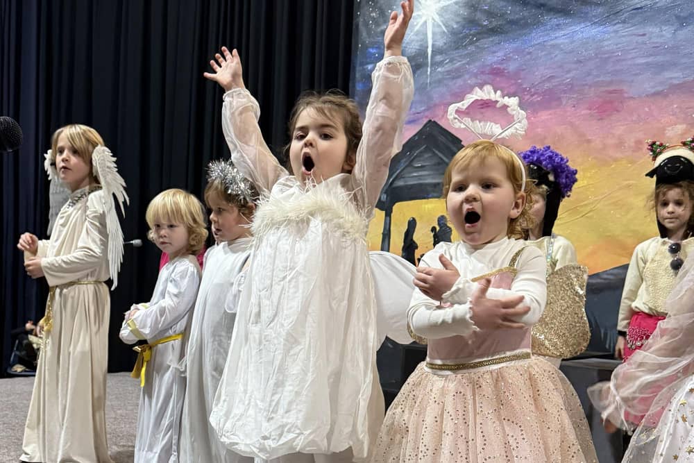 Terrington Hall Prep School production of Baarmy Bethlehem.