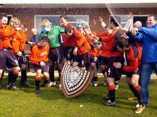 Edgehill win 9-0 against Scalby to become league champs. 0713101a