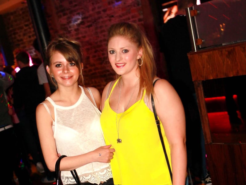 Kiera & Kirsty looking stunning in Blue Lounge.