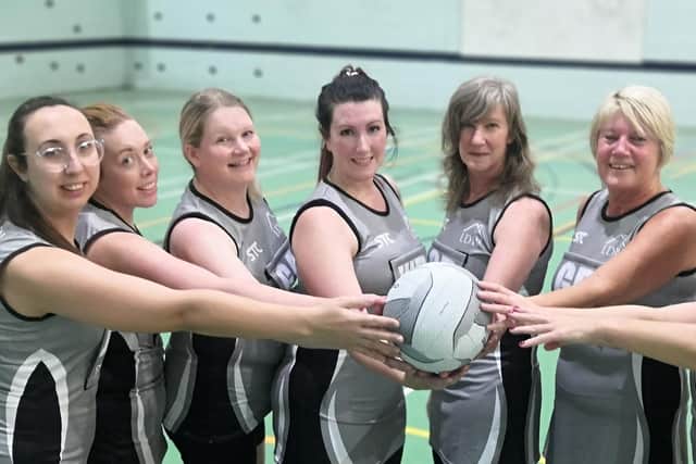 LDW Property Services, who were edged out by Sixth Form in Scarborough Netball League thriller