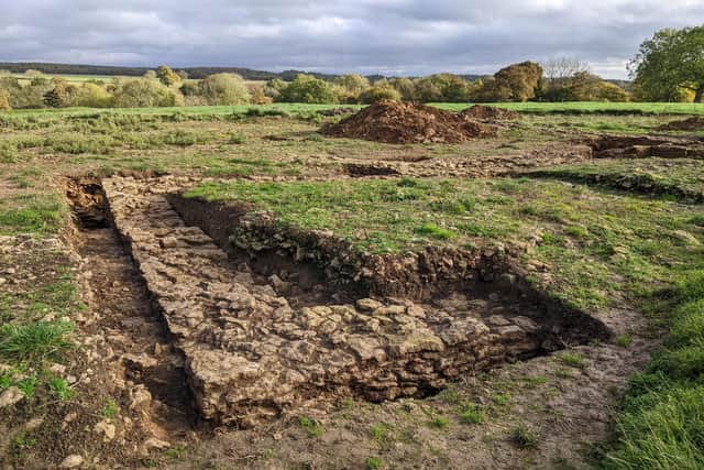 Evidence of a monastic grange in the archaeological dig.
picture: North York Moors National Park