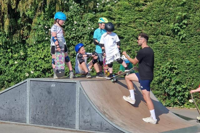 Ryedale Skate School has been at the centre of random acts of kindness this week from members of the public.