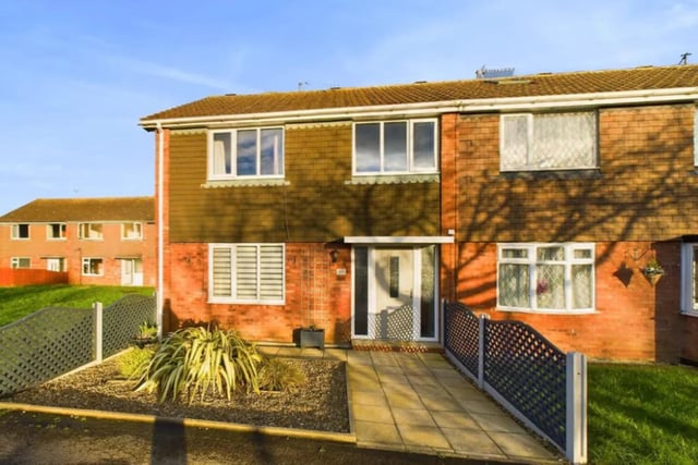 This three bedroom semi-detached is house for sale with Hunters for £160,000.