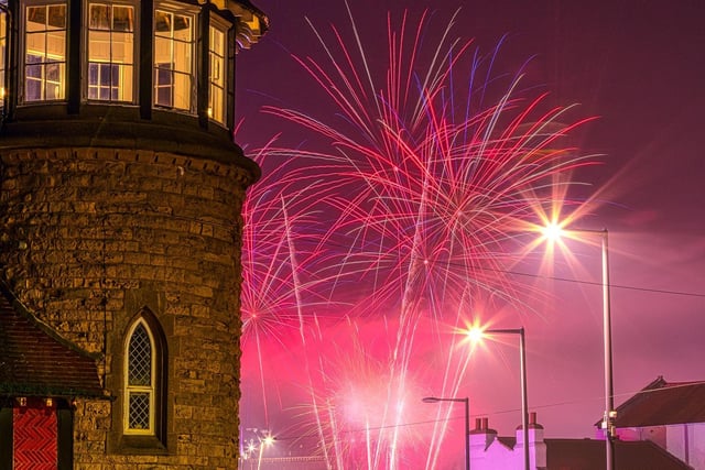 Scarborough's Honda Goldwing Light Display came to town over the weekend.