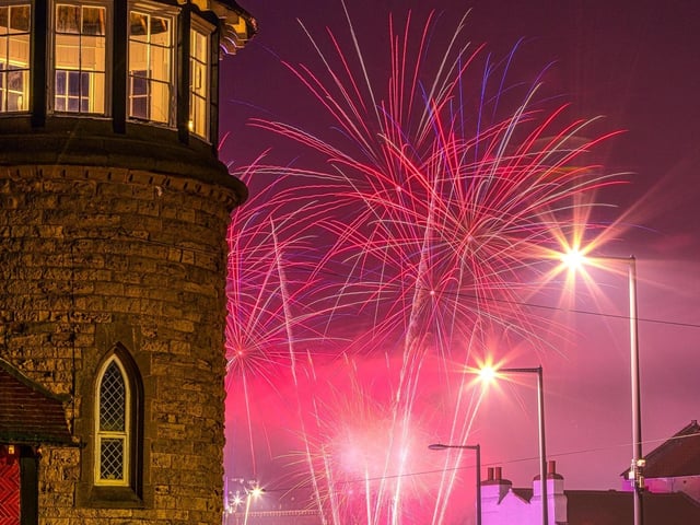 Scarborough's Honda Goldwing Light Display came to town over the weekend.