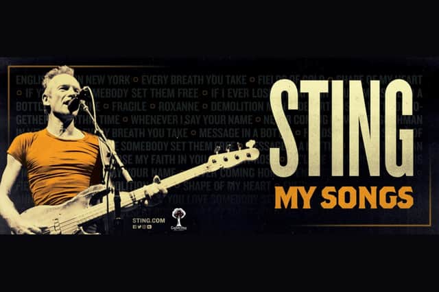 Music legend Sting will perform at the Open Air Theatre in June 2023