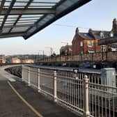 Whitby railway station.