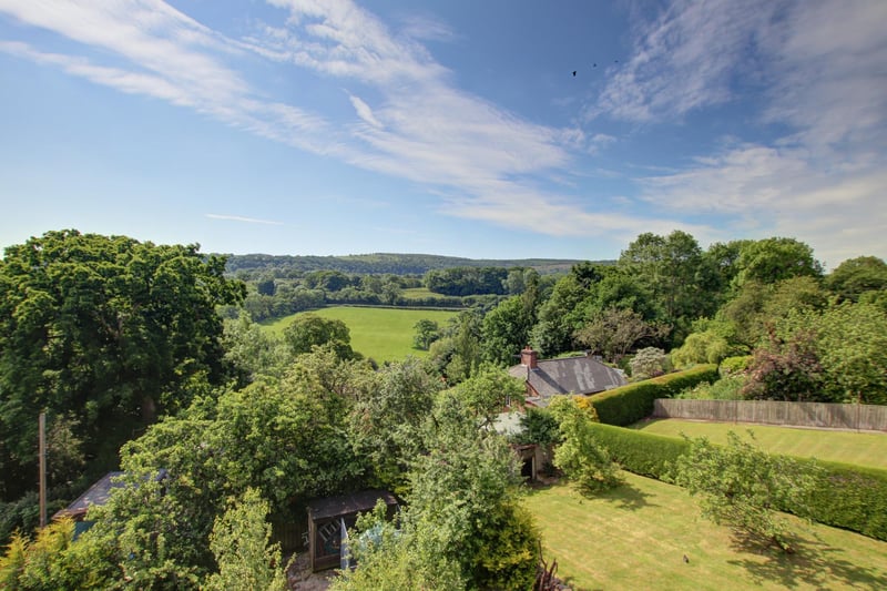 Glorious views of the Esk Valley can be enjoyed from the house.