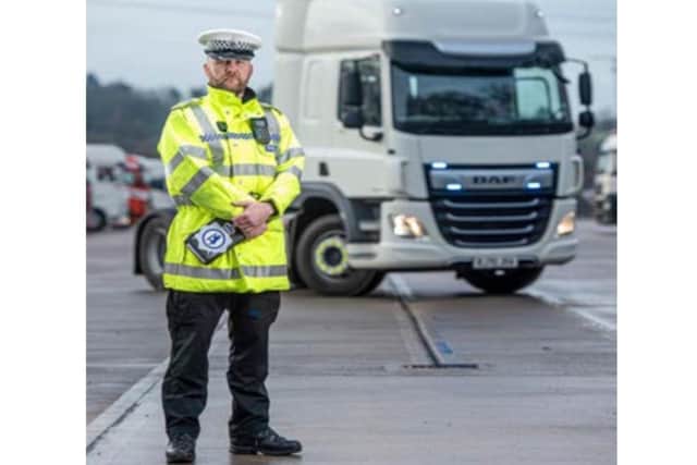 Humberside Police have been travelling across East Yorkshire to catch commercial traffic offences, resulting in more than 100 incidents being reported.
