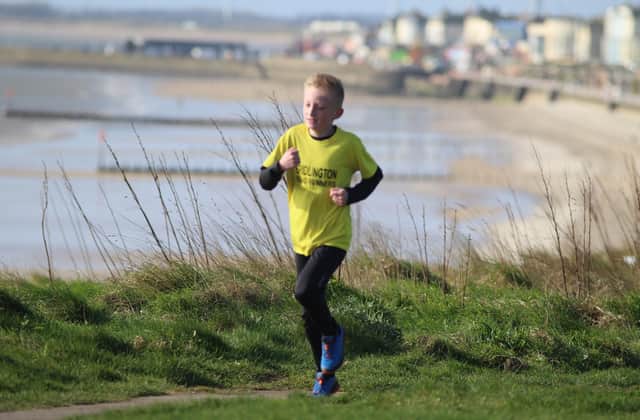 Young Bridlington Road Runners star Alfie Verner shone at the Humber Open track meet.