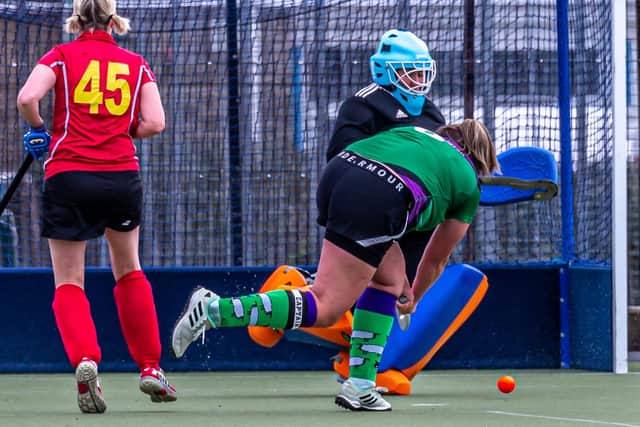 Katie Hodgson opens the scoring for Danby