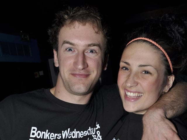 David and Melissa having memorable times.