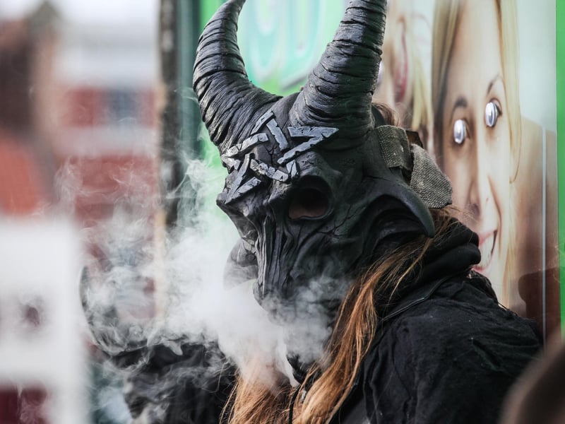The 2016 Krampus Run in Whitby.
w164802x