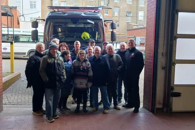 Dementia Forward visit to Whitby Fire Station