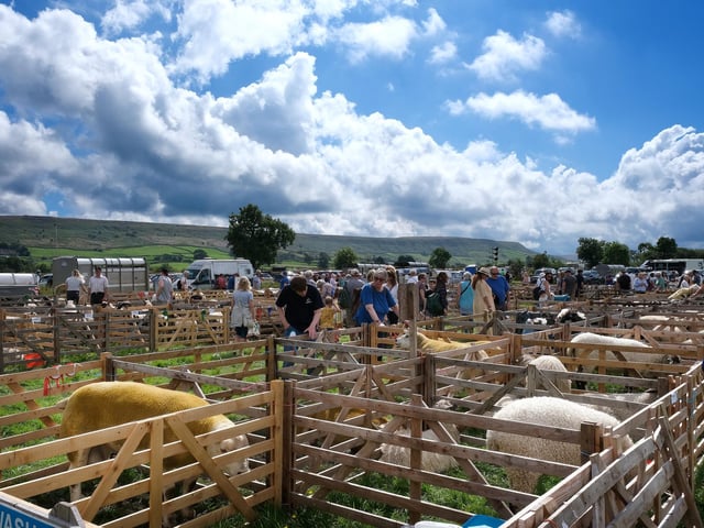 A lovely day for all at Danby Show.
picture: Richard Ponter