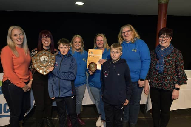Top Community Sports Club Award-winners were the Active Filey Club PHOTOS BY RICHARD PONTER