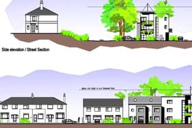 Proposed elevations, 3 Hinderwell Road, Scarborough.