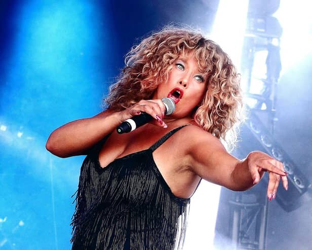 Come shake a tail feather with the UK’s original, award-winning Tina Turner tribute …. aka Justine Riddoch and her talented cast