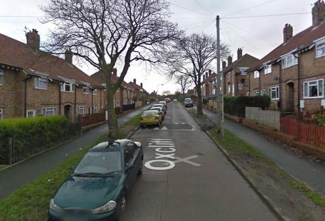 There were seven crimes recorded on or near Oxcliff in April 2023.