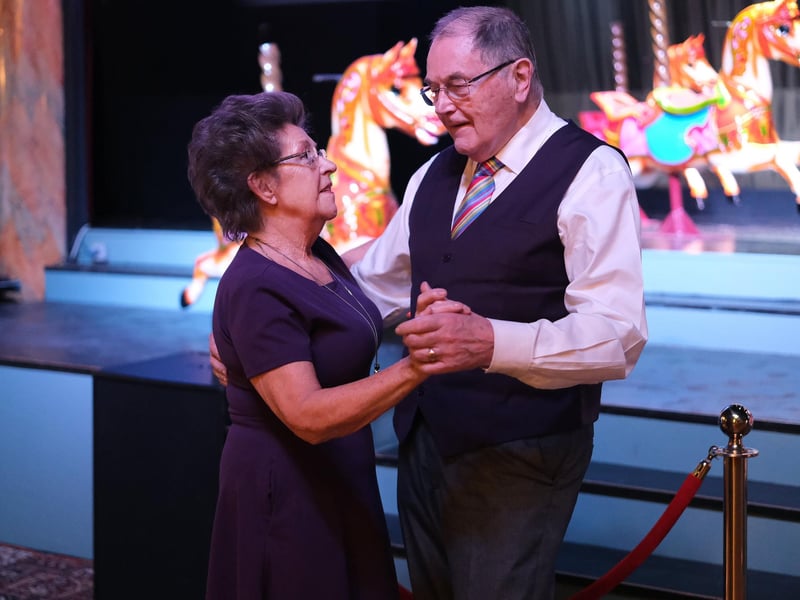 Enjoying a dance.picture: Richard Ponter