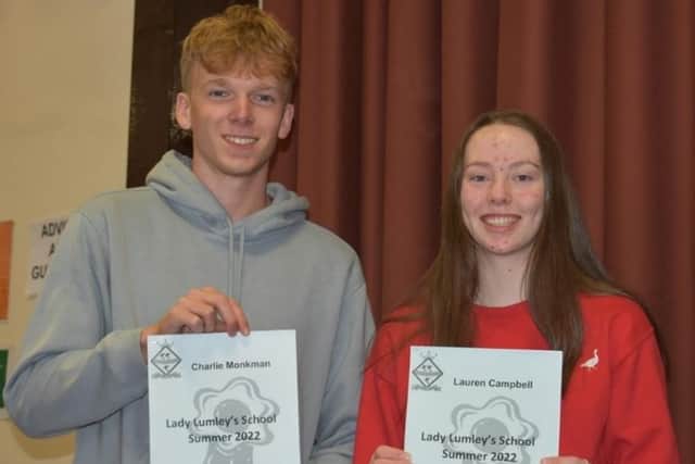 Lady Lumley's students get their A-level results.
