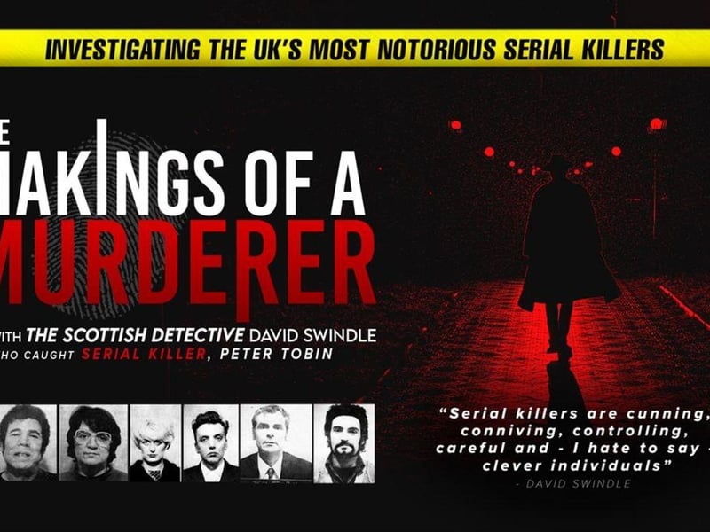 The Makings of A Murderer is coming to Scarborough Spa on October 27. True crime fans, and those with a curious mind, can explore the cases, the circumstances and the detective’s perspective on what really went on, the early warning signs and the clues behind The Makings of a Murderer.