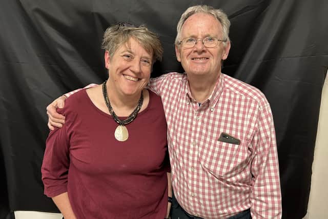 Secretarial Skills, directed by Alison Steele, featuring Suzanne Elvidge and Ian Dobson.
