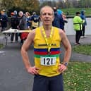 Andrew Hopper was the first Scarborough Athletic Club runner across the finish line at the North Yorkshire Water Park parkrun.
