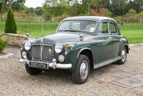 The Rover 100, featured in the TV police drama series Heartbeat, has just sold at auction.