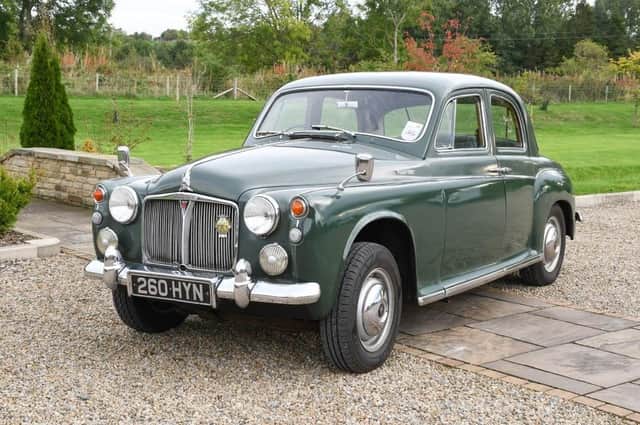 The Rover 100, featured in the TV police drama series Heartbeat, has just sold at auction.